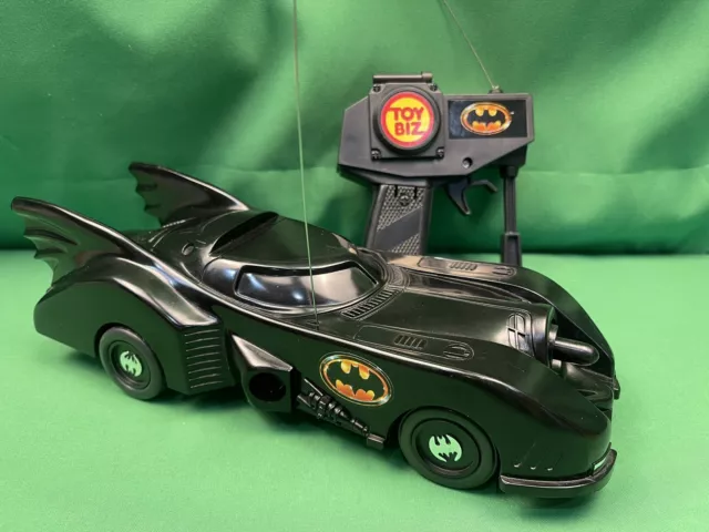 1989 ToyBiz RC 89’ Batmobile TESTED WORKS GREAT!