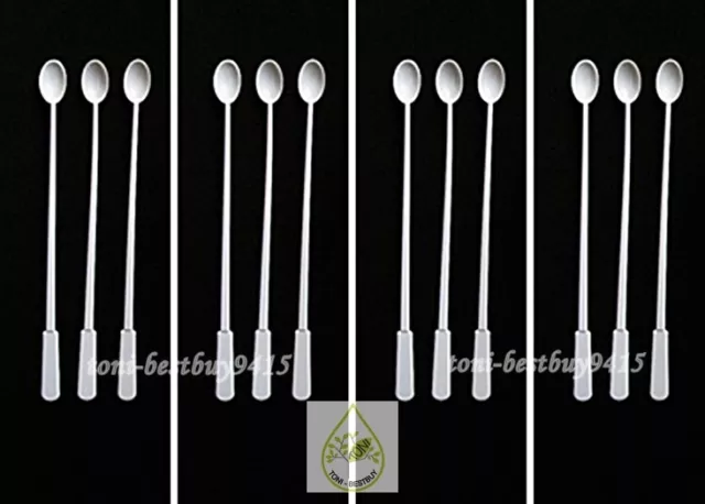 12 pcs 5” Micro Spoon for Feeder Food Guppy Tetra Killifish Fish & Small Fish