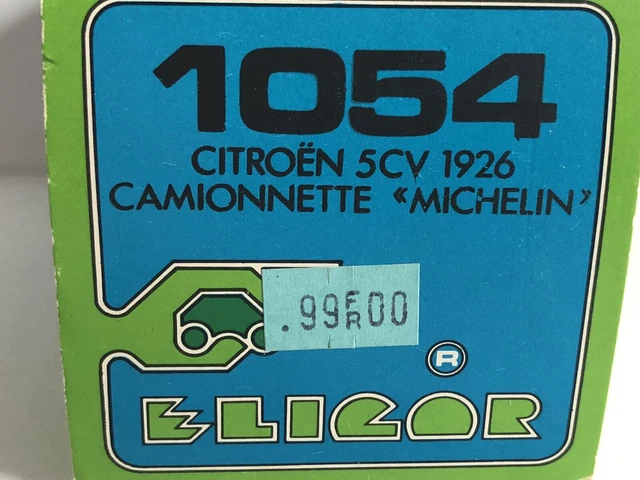 Citroën 5cv 1926 Michelin Eligor Réf.1054 Etat neuf en boite 2