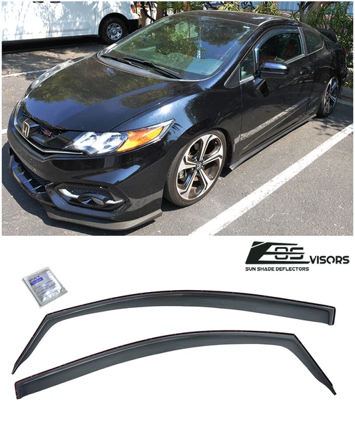 Weather Shield Window Visors For Audi A4 B8 Sedan 2008-2015 - In-Channel Vent Guards