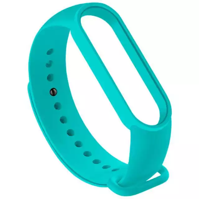 Cinturino Sostitutivo Silicone Compatibile con Xiaomi Mi Smart Band 5 6 Turchese