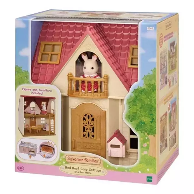 Sylvanian Families Red Roof Cosy Cottage Starter Home