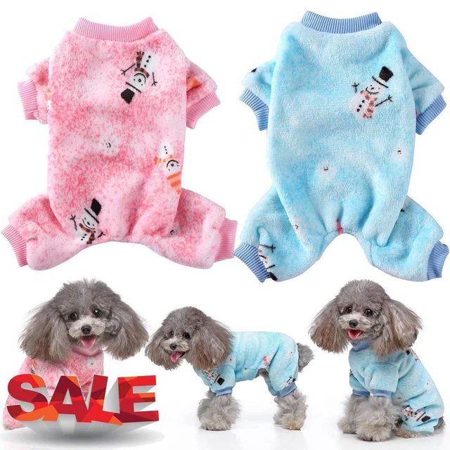 Winter Warm Coat Jumpsuit Pet Small Dog Cat Pet Clothes Apparel Hoodie coat US