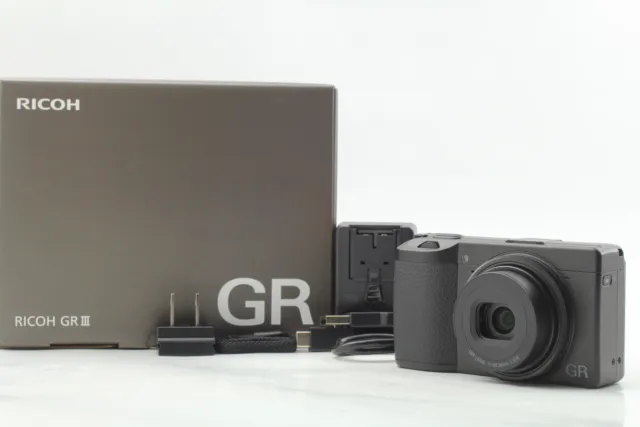 [Almost Unused] Ricoh GR III 24.2MP APS-C Compact Digital Black Camera From JPN