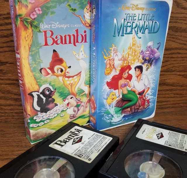 THE LITTLE MERMAID - Banned Cover + BONUS - BAMBI - Black Diamond BETA