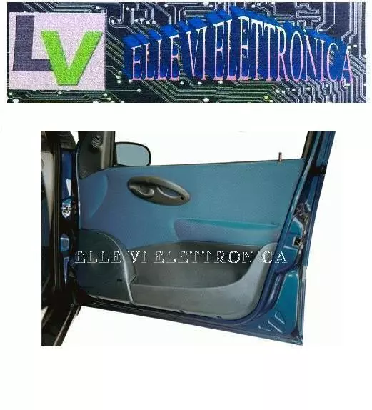 O415 RMS Coppia Tasche Supporti Altoparlanti 16,5 Cm Colore ANTRACITE Fiat Punto