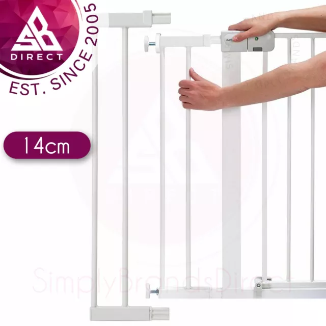 Safety 1st Presión Para Puerta Extensión │ Niños Seguridad Kit │14cm │ Blanco