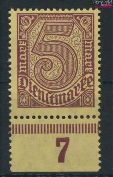 Allemand Empire d33c testés neuf avec gomme originale 1920 timbre de  (9772146