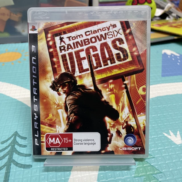 Tom Clancy's Rainbow Six Vegas - Sony Playstation 3 PS3 - AU PAL Complete Manual