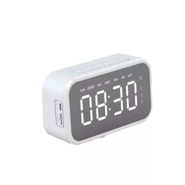 Led Clock Quick Transmission Surround Sound Effect Bluetooth-compatible5.0 Mini