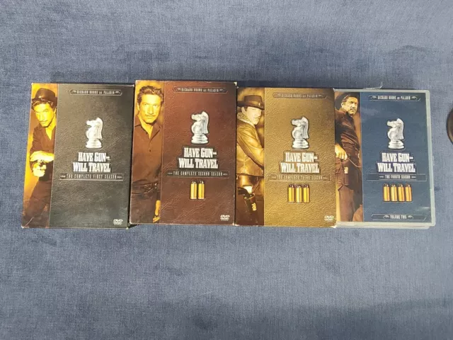 Have Gun Will Travel: The 1st, 2nd, 3rd & 4th Season (DVD, 1957)1ndvdAAB