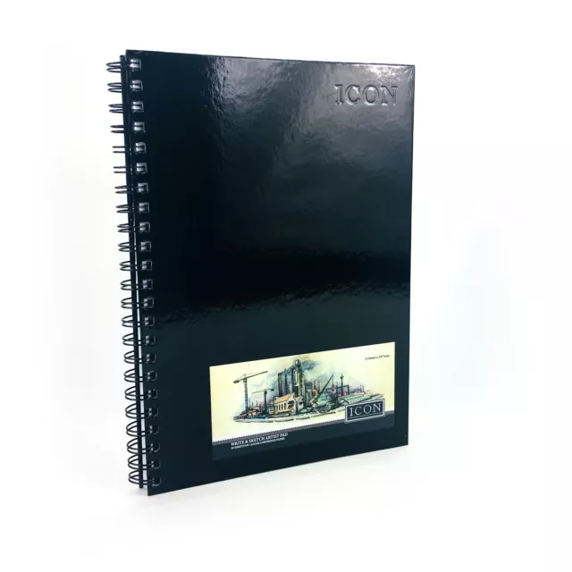 Reeves Hard Back Case Bound Sketch Book - Drawing Pad Sketching Paper -  Size A5