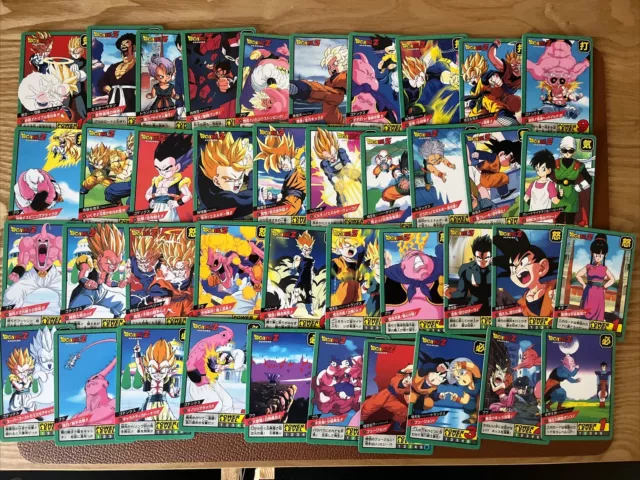 40 Cartes Dragon ball Z Binder Set Super Battle Reg Set Part 12