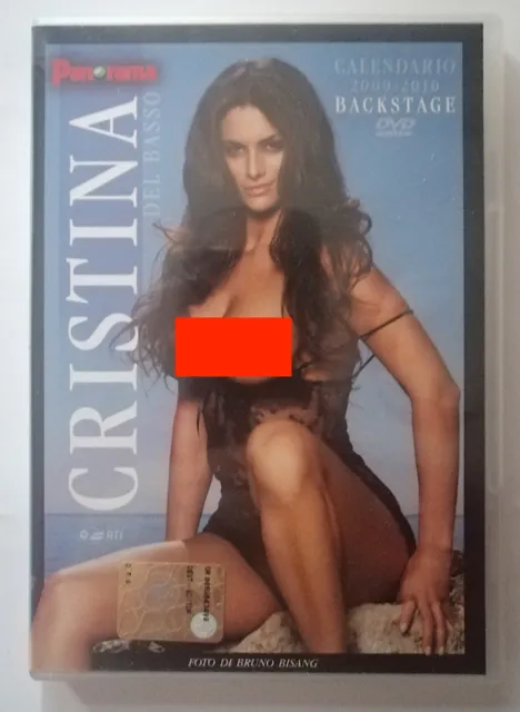 Calendario CRISTINA DEL BASSO dvd backstage Panorama 2009/2010 RARO Bruno Bisang