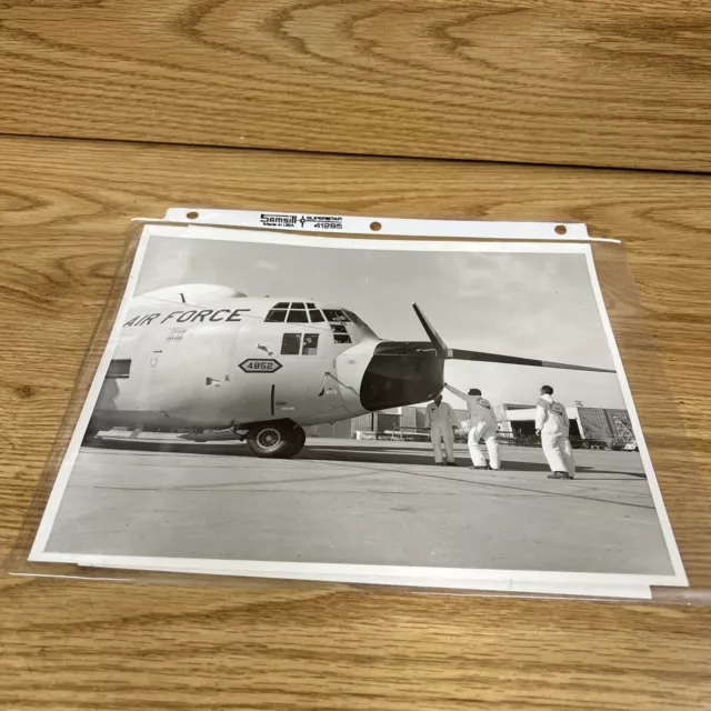 Vintage Official Photograph U.S HC-140H Lockheed  8x10 With Info