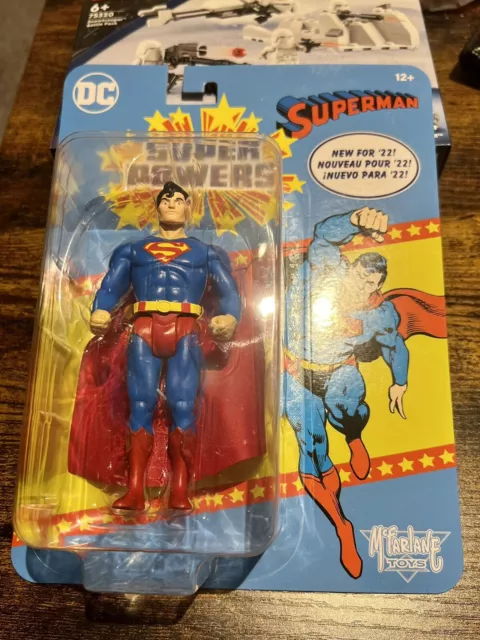 DC SUPERMAN 5" INCH SCALE Super Powers ACTION FIGURE New & Sealed