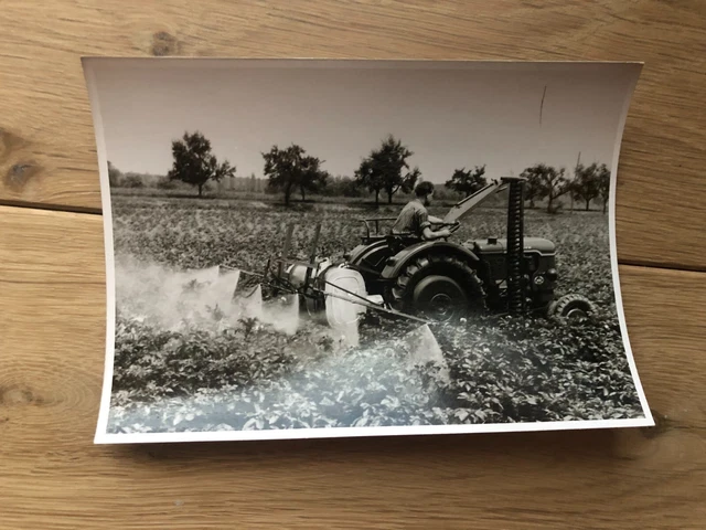Deutz F2L 612 tractor + Werksfoto / factory picture + 1950er Jahre Deutz F2L 612 tractor + Werksfoto / factory picture + 1950er Jahre