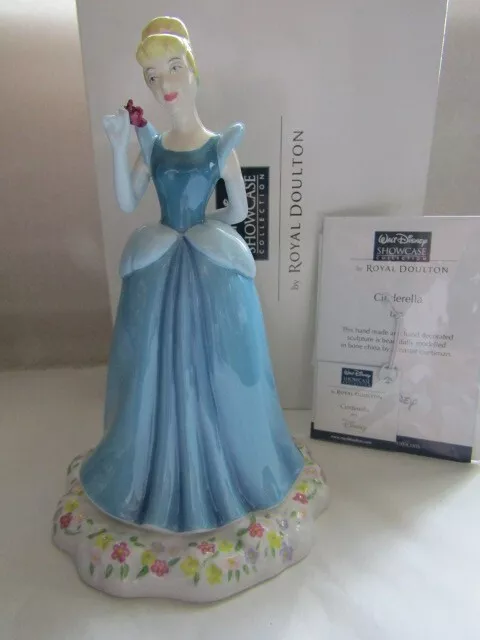 Cinderella Dp1 Royal Doulton Walt Disney Princesses Showcase Collection Nib