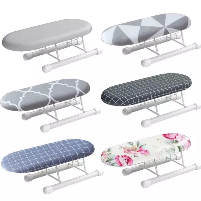 Ironing Board Home Travel Portable Sleeve Cuffs Mini Table Legs-AU With Y1U6