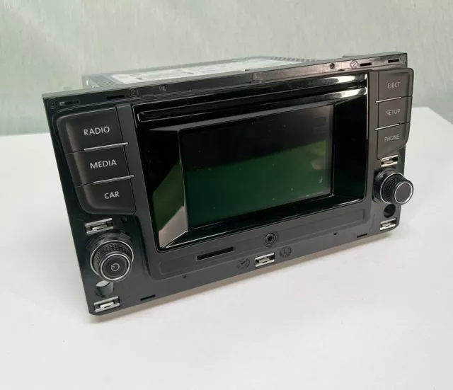 Original VW Touran 5T Sportsvan Radio Composition Color 5" Bluetooth 510035869C