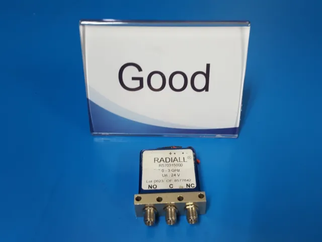 Radiall_R570315000: RF COAXIAL SWITCH 3GHz / 24V (21)