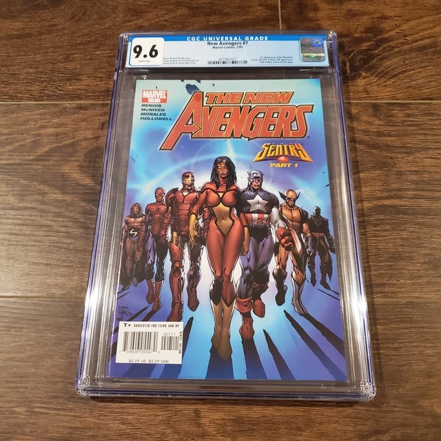 New Avengers 7 CGC 9.6 Marvel Comics 2005 1st Appearance Illuminati MCU Comic