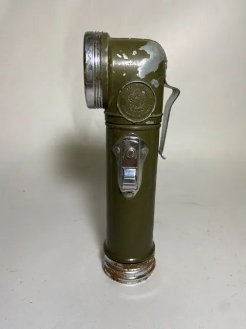 Vintage Official BSA Boy Scouts of America Right Angle Metal Flashlight American
