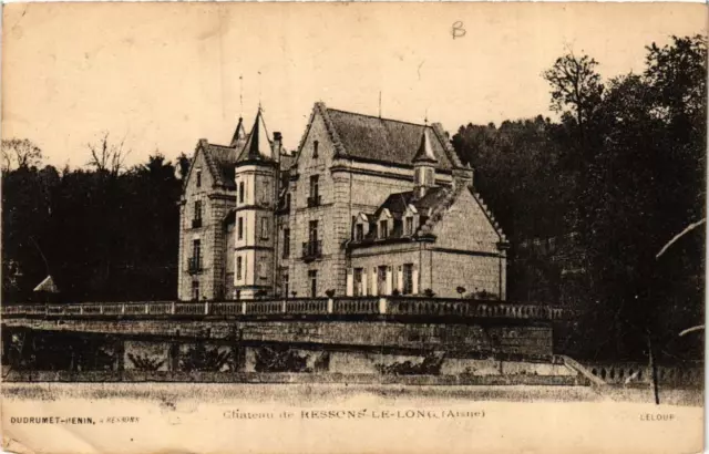 CPA AK Chateau de Ressons le Long (666197)