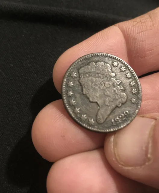 1829 classic head half cent