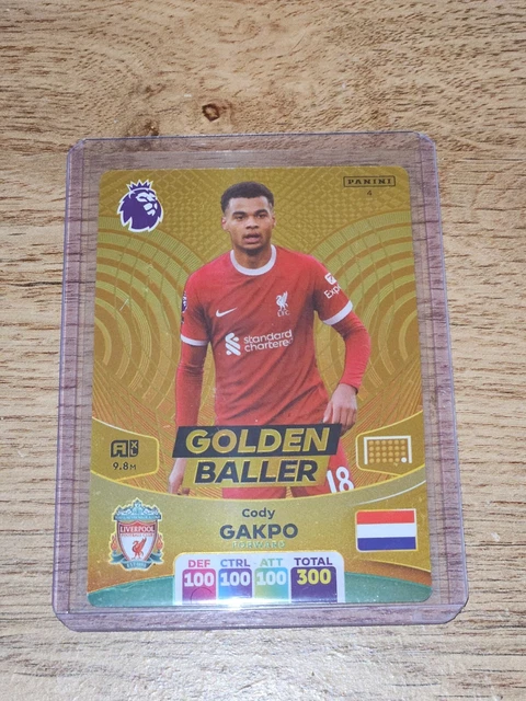 Panini Premier League Adrenalyn 2023/24 Golden Baller Card - Cody Gakpo (Liverpool)-669372