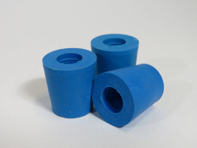 Generic Cable Grommet .330" - .420" Blue Lot of 3 ! NOP !