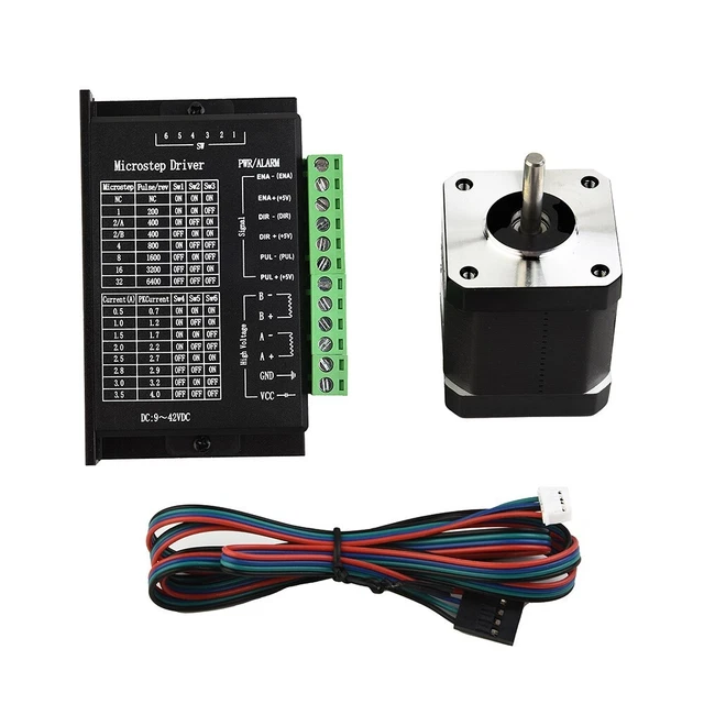 Schrittmotor 42BYGH40 Nema17 bipolar leistungsstarker 4 0A Motor Treiber enthalt