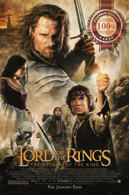 The Lord Of The Rings The Return Of The King Film Movie Print Premium Poster