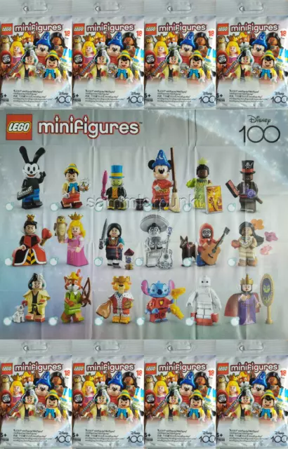 1 LEGO® MINIFIGURE - in DVB or original packaging - of your choice from Disney 100 series - LEGO #71038