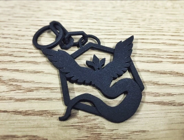 Pokémon Keyring: Team Mystic : Size Medium : In 6 Colours: New