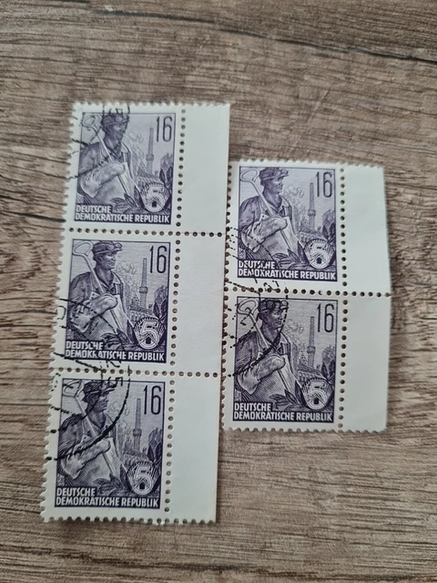 Briefmarken DDR 16