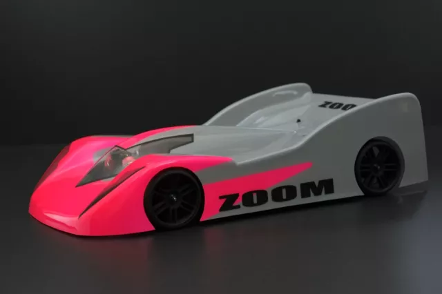 PHAT BODIES 'ZOOM' body shell for LC Racing 225mm WB WLtoys 124019 124017