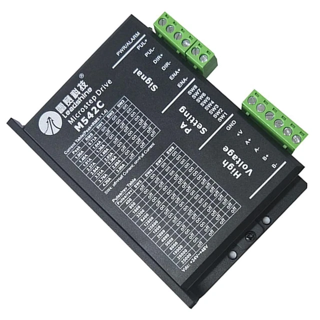 TWO-PHASE STEPPER MOTOR Driver M542C Universal Stepper Motor Driver £37 ...