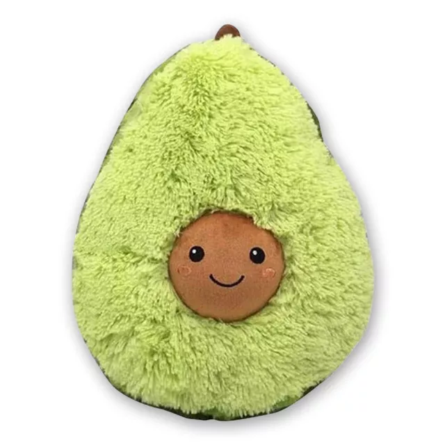 Avocat Peluche Confort Coussin Animal en à Câliner Décoratifs Jouet 20cm