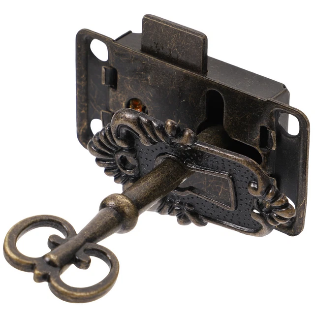 Chiave Decorative Scatola Armadio Antica Chiave Decorativa Blocco - Foto 6