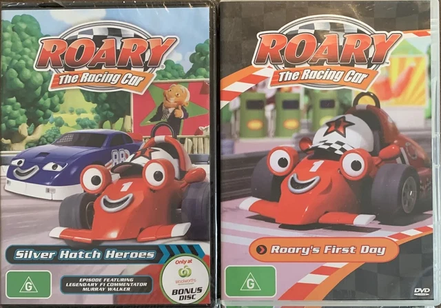 Silver Hatch Racetrack KIDS DVD: ROARY The Racing Car - Roary’s First Day + Silver Hatch ...
