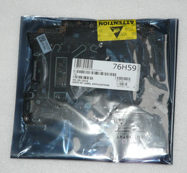 NEW ALIENWARE X16 R1 MOTHERBOARD i9 13900HK 5.4GHz 32GB RAM RTX 4080 ...