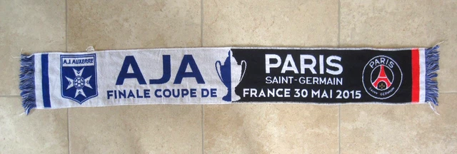 Écharpe Finale Coupe De La Ligue 2015 Bastia-PSG, Corse, Ibrahimovic, Cavani, Marquinhos, Neuve