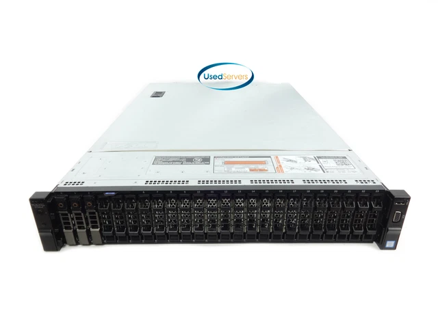 Dell R730XD 24x2.5, 2x2.5•2x 2620v3 2.4GHZ=12Core•64GB•3xHD TRAY•H730P
