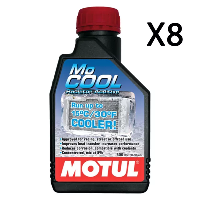 Zusatzstoff Motul Mocool Reduziert Die Temperatur Bis 15°C 8 X 500 ML = 4 Liter