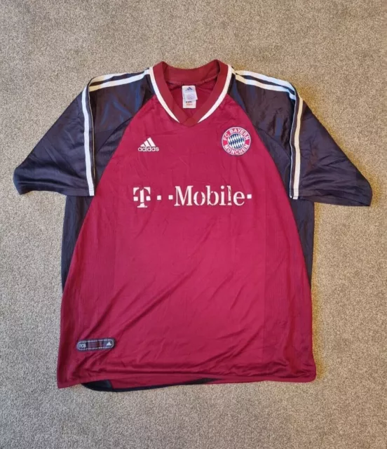 FC Bayern Munich/München Home Football Shirt (Adidas) 2002/2003 - Retro/Vintage