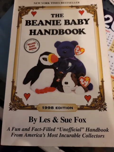The Beanie Baby Handbook 1998 Edition By Les & Sue Fox