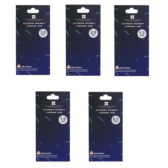 High Performance Thermal Pad Thermal Conductivity 12.8W/for  K for IC SSD CPU