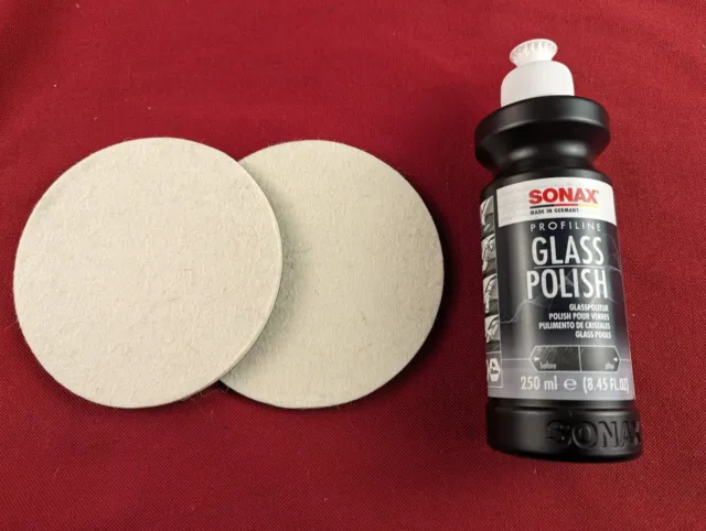 Sonax Profiline Glass rimozione graffi togligraffi parabrezza lunotto vetri