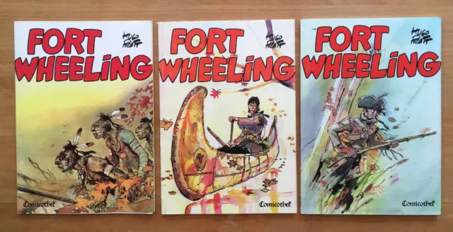 Fort Wheeling - Hugo Pratt - Bände 1 bis 3 Comicthek 1986-1989 (Comic Forum)